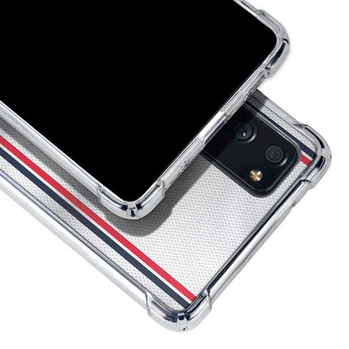NBA Los Angeles Clippers Team Jersey Galaxy S20 FE Clear Case